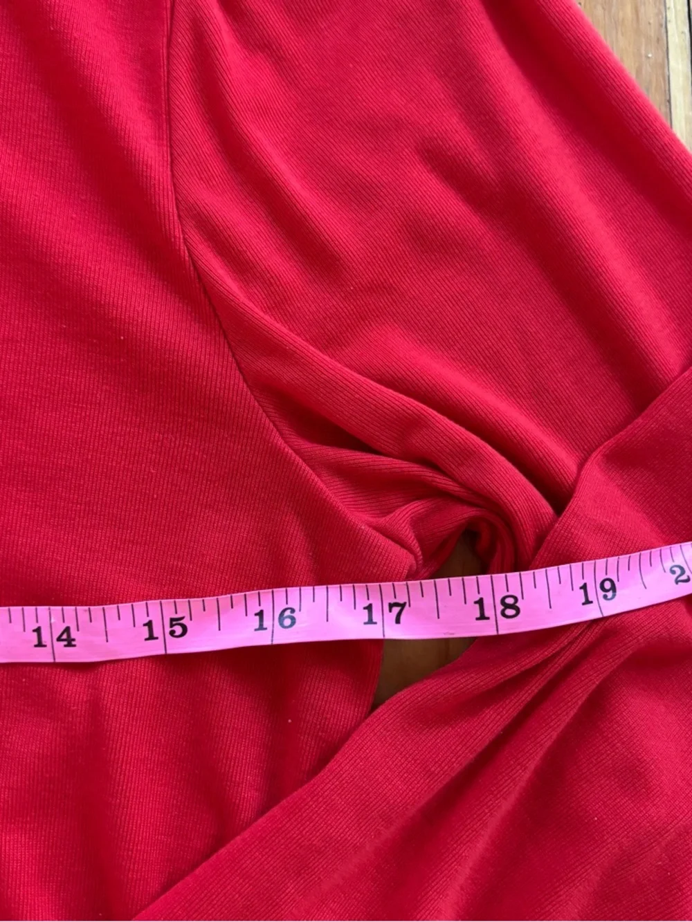 J.Crew Red Puff Sleeve Long Sleeve Top Size M